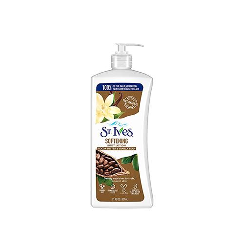 St Ives Softening Cocoa Butter and Vanilla Bean Body Lotion 621ml