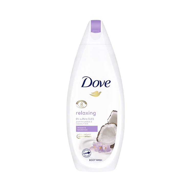 Dove Relaxing Body Wash 500ml Glow Body and Beauty
