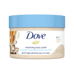 Dove Crushed Macadamia and Rice Milk Body Scrub 298g