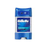 Gillette Antiperspirant Clear Gel 70ml - Power Rush