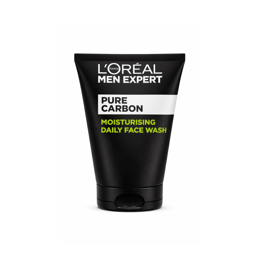 loreal-men-expert-pure-carbon-moisturising-daily-face-wash-100ml L'Oreal Men Expert Pure Carbon Moisturising Daily Face Wash 100ml - Image 1