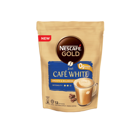 Nescafe Gold 2 in1 Cafe White 12 X 16G