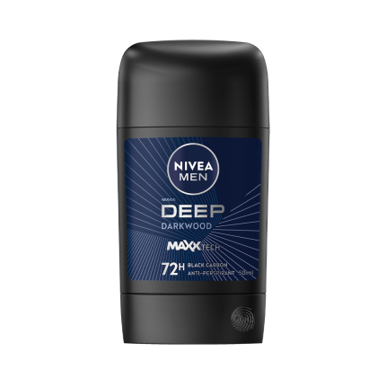 Nivea Men Deep Dark Wood Max Effect Anti Perspirant Deodorant Stick 50ml