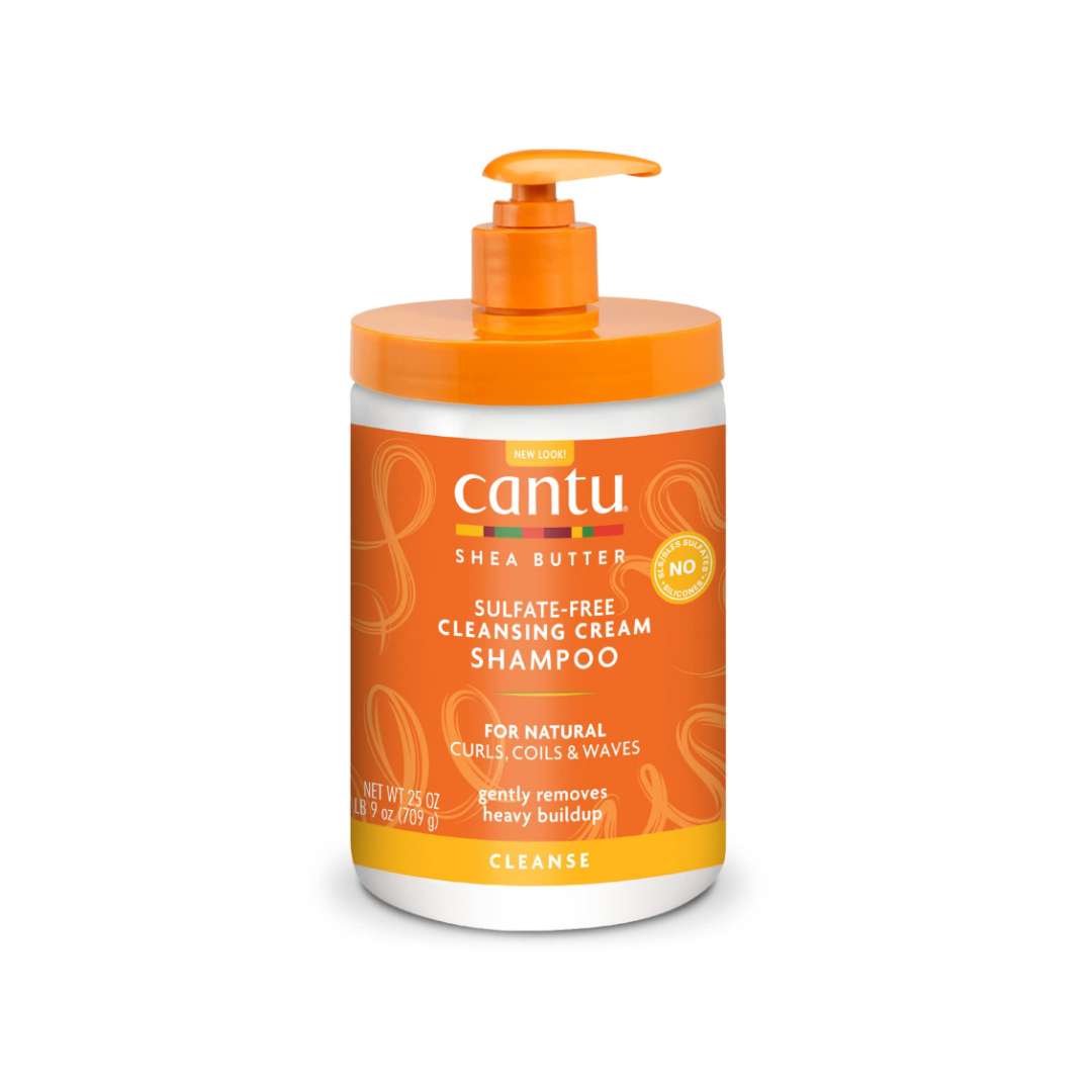 Untitled-Project-18.jpg Cantu Shea Butter Sulfate Free Cleansing Cream Shampoo 9oz/739ml - Image 1