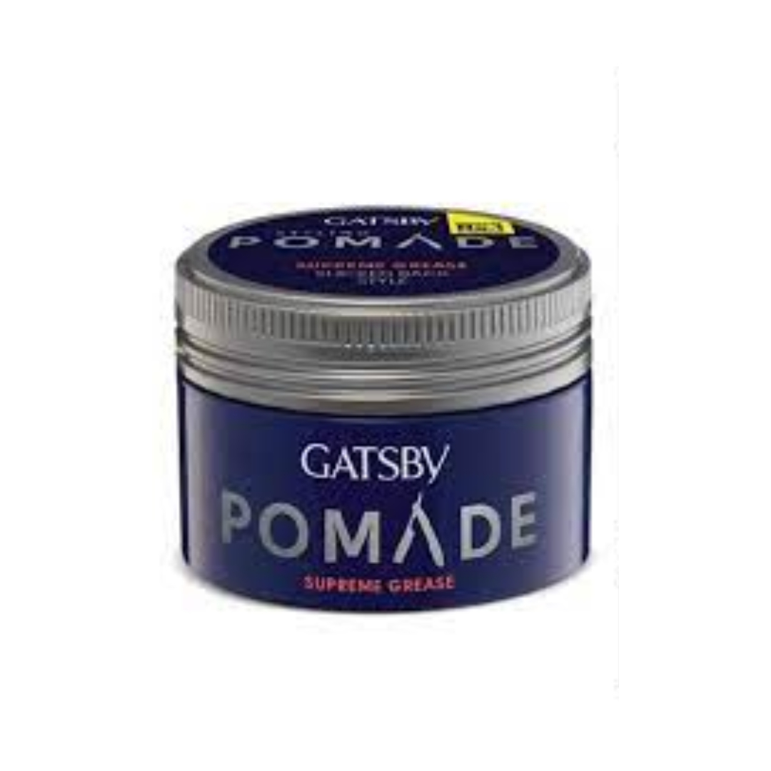 Untitled-Project-40.jpg Gatsby Hair Styling Pomade Supreme Grease 80g - Image 1