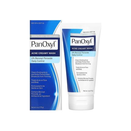 PanOxyl Benzoyl Peroxide 4% Daily Control Acne Creamy Wash