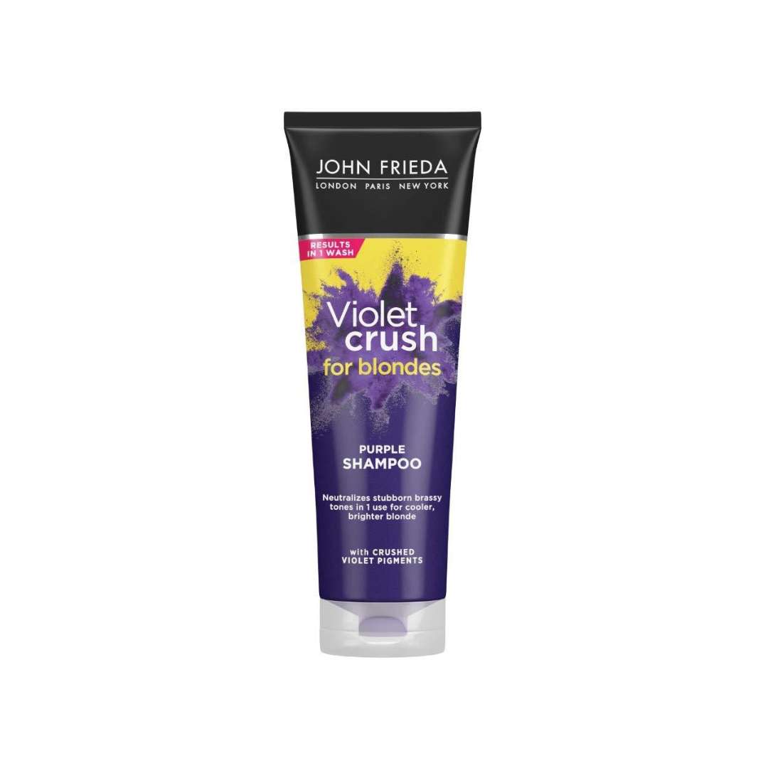 Untitled-Project-9.jpg John Frieda Violet Crush For Blondes Purple Shampoo 250ml - Image 1