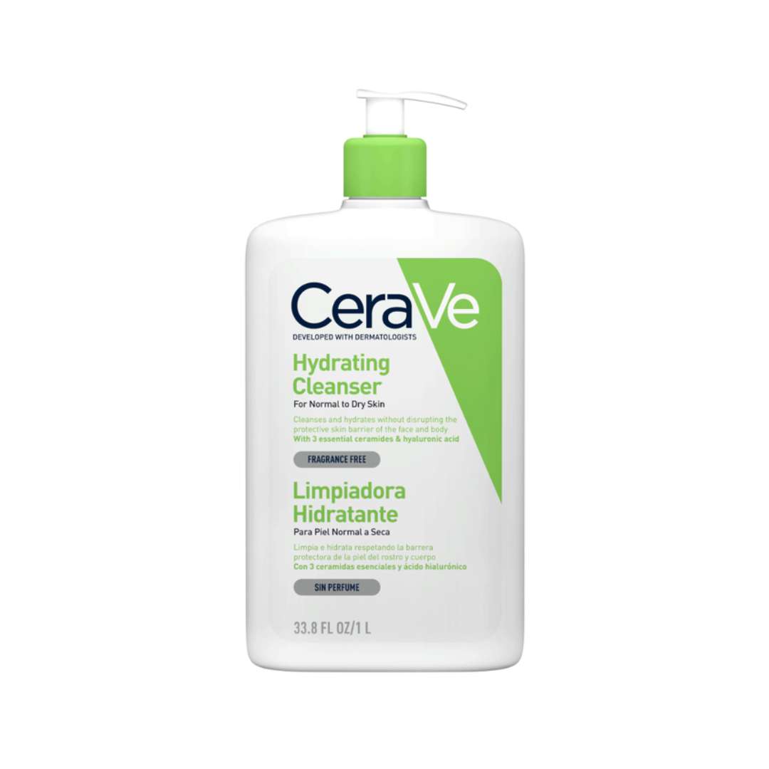 Web_Photo_Editor-4.jpg CeraVe Hydrating Cleanser | 33.8oz/1L - Image 1