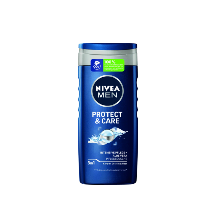 Nivea Men 3 in 1 Shower Gel 250ml - Protect and Care