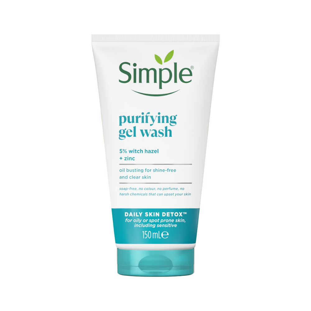 Simple Daily Skin Detox Purifying Face Wash Simple Daily Skin Detox Purifying Facial Wash 150ml - Image 1
