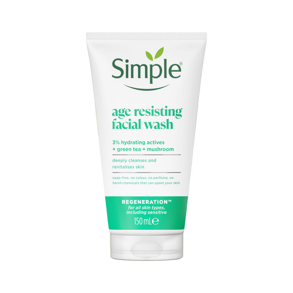 Simple Regeneration Age Resisting Facial Wash Simple Age Resisting Facial Wash 150ml - Image 1