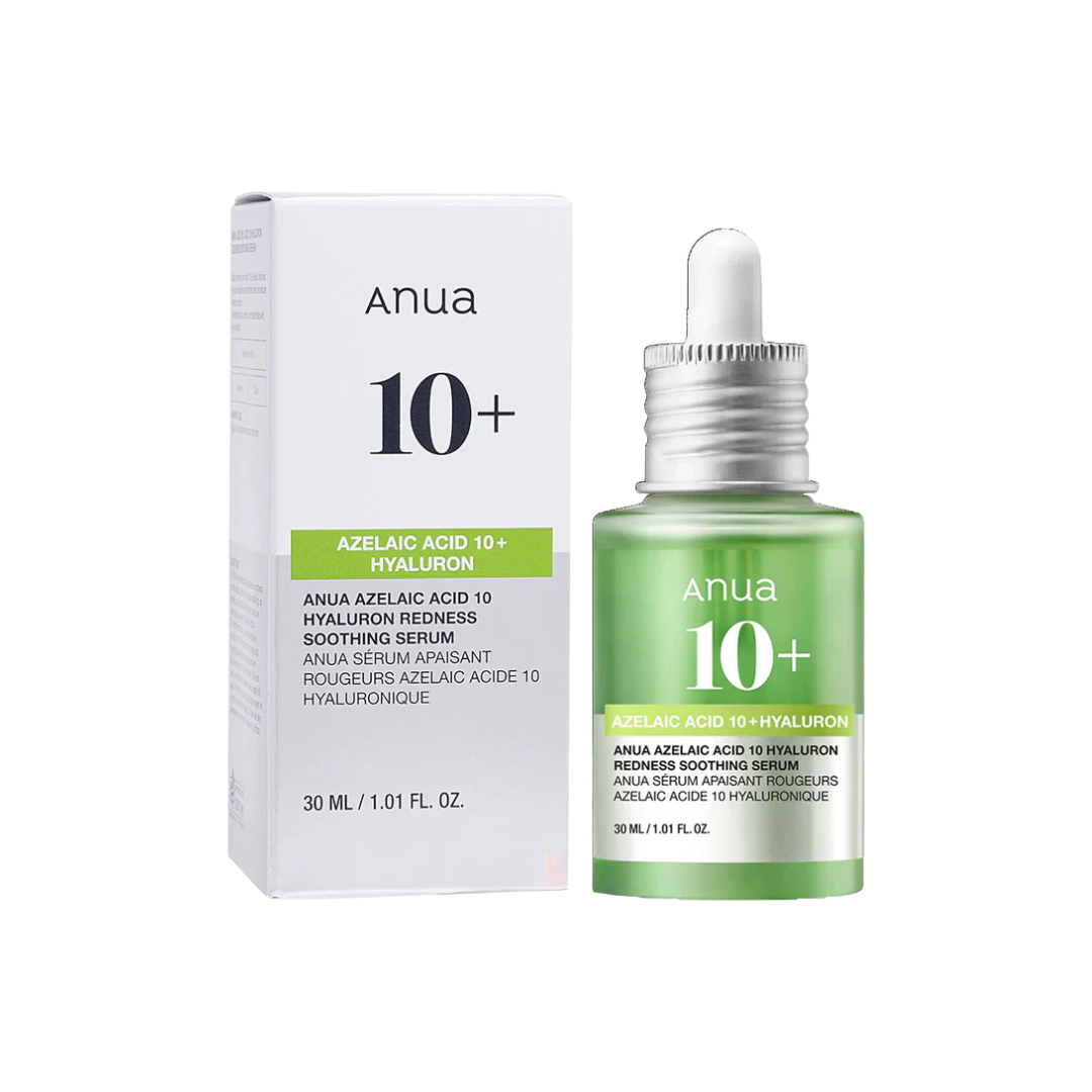 Anua Azelaic Acid 10 Hyaluron Redness Soothing Serum 30ml Anua Azelaic Acid 10 Hyaluron Redness Soothing Serum 30ml - Image 1