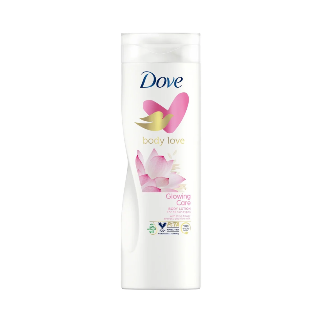 Dove Body Lotion 400ml - Glowing Care Dove Glowing Care Body Lotion 400ml