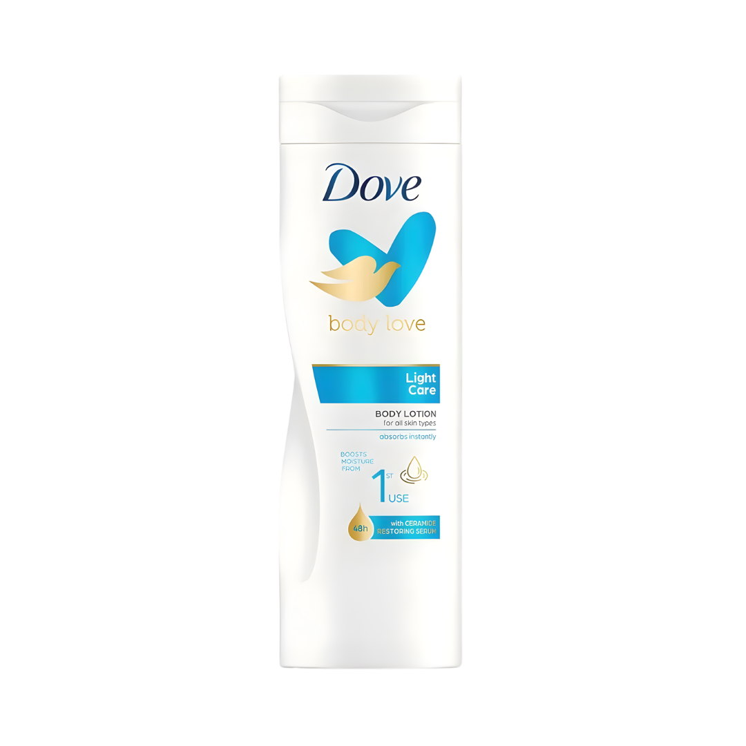 Dove Body Lotion 400ml - Light Care Dove Light Care Body Lotion 400ml