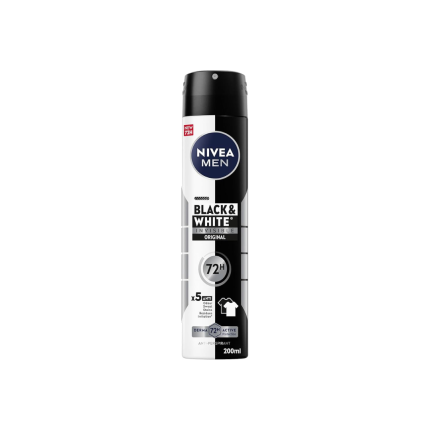 Nivea Anti Perspirant Black and White 200ml Spray