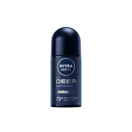 Nivea Men Deep Dark Wood Men Roll On 50ml