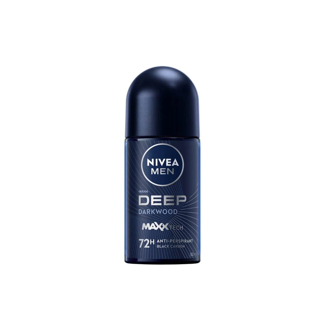 Nivea Men Deep Dark Wood Men Roll On 50ml Nivea Men Deep Dark Wood Men Roll On 50ml - Image 1
