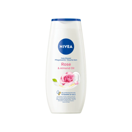 Nivea Women Shower Gel 250ml - Rose And Almond