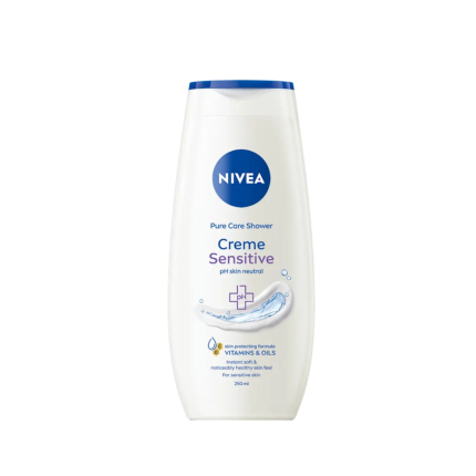 Nivea Women Shower Gel 250ml - Creme Sensitive