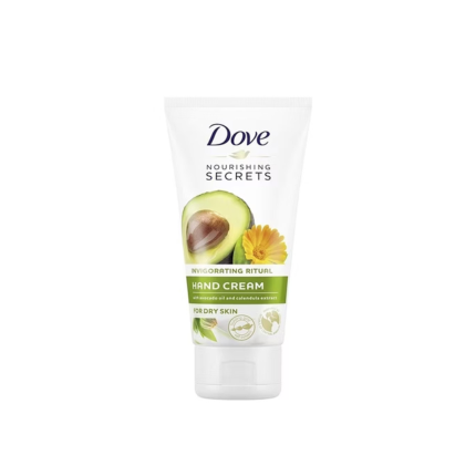 Dove Hand Cream 75ml Invigorating Care With Avocado