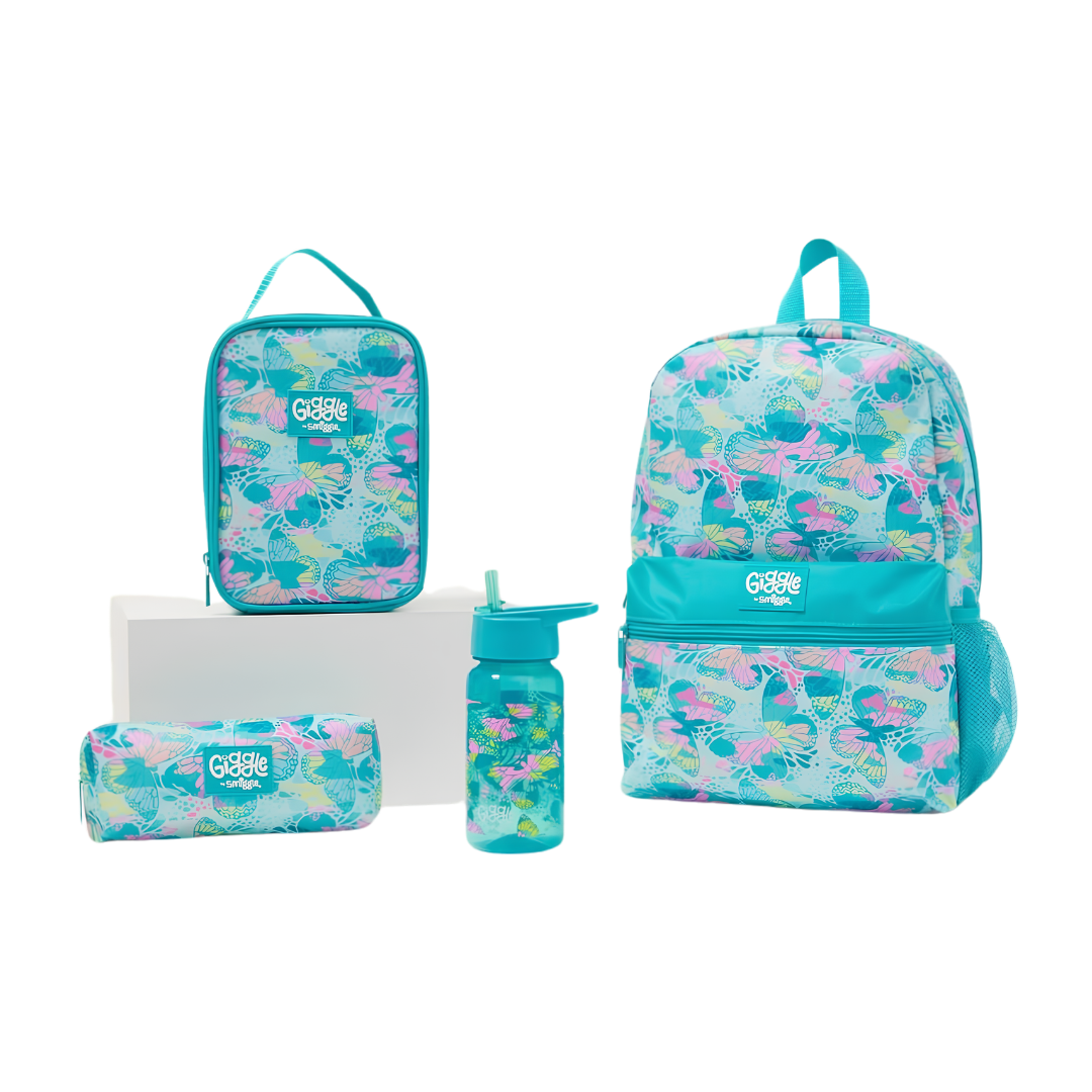 Giggle By Smiggle 4 Piece Bundle - Green 01 Giggle By Smiggle 4 Piece Bundle - Green - Image 1