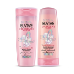 L’Oreal Paris Elvive Glycolic Extra Gloss Shampoo 400ml + Conditioner 360ml - Egypt